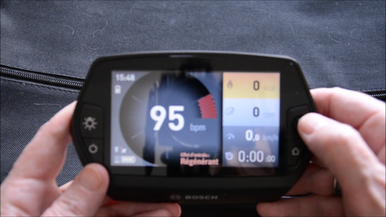 Ordinateur de bord Bosch Nyon pour e bike :présentation