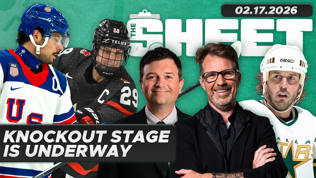 Knockout Stage Underway ft. Mike Modano & Greg Wyshynski | The Sheet with Jeff Marek