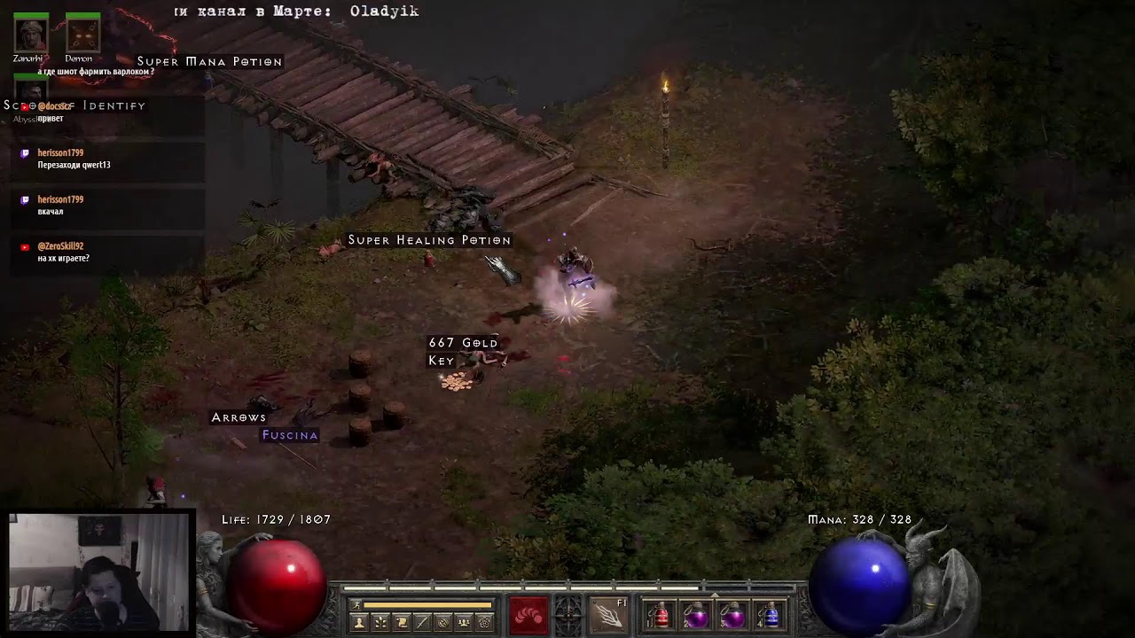 Diablo 2 HC Чернокнижник 13 сезон!