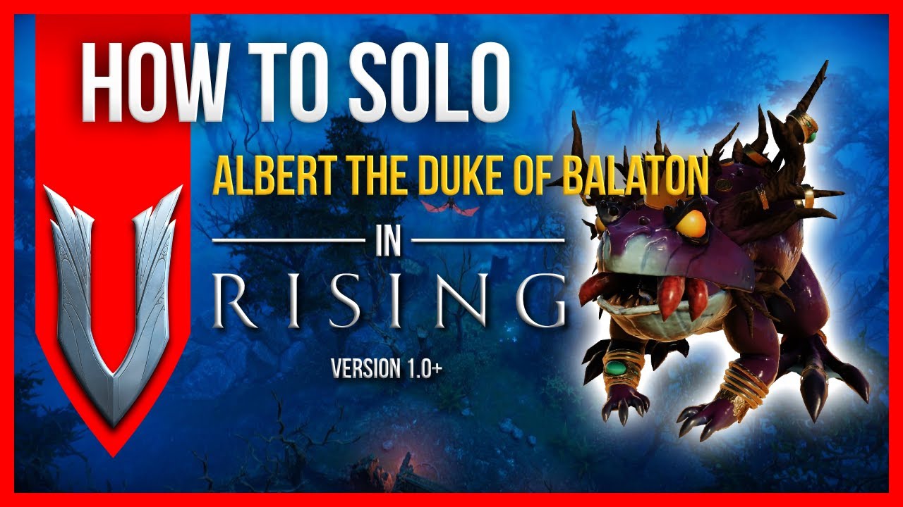 V Rising Solo Boss Guide - Albert the Duke of Balaton
