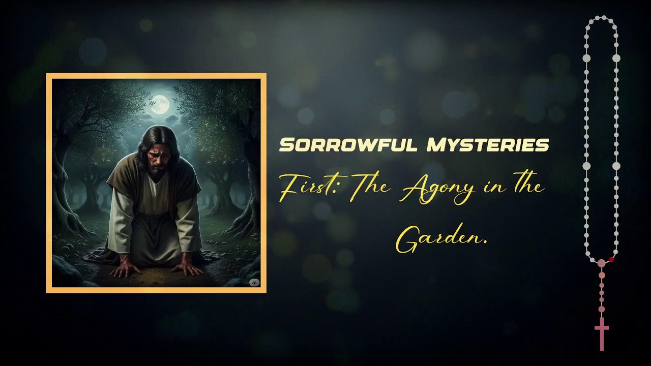 16th March 2026 (B)- Todays Rosary - Joyful, Sorrowful, Luminous & Glorious Mysteries