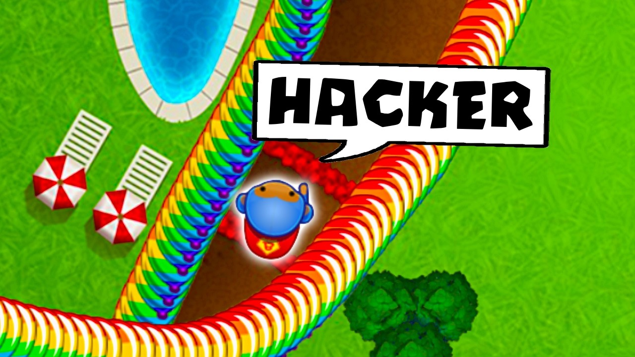 So I faced a HACKER and I still won... (Bloons TD Battles)