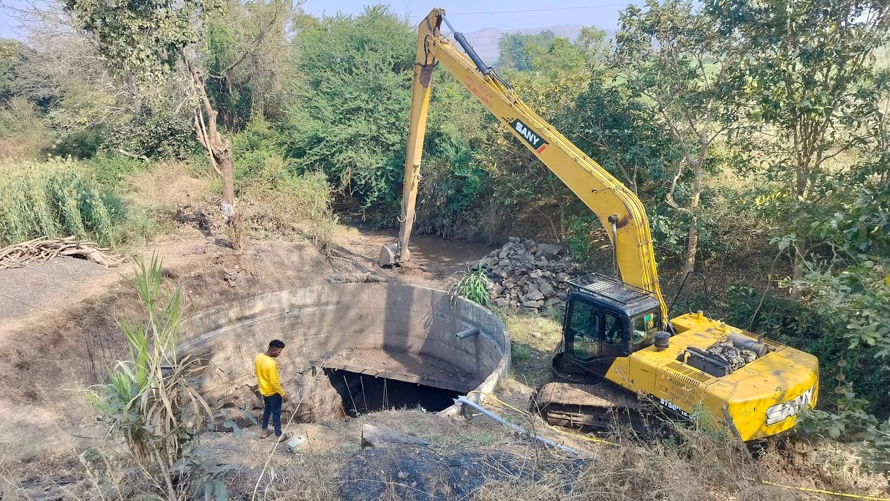 Sachinexcavatormachinevlogs #sachinvlog #xcavator #exvavatorvloge #poplenvloge #50ft Poplenmachin