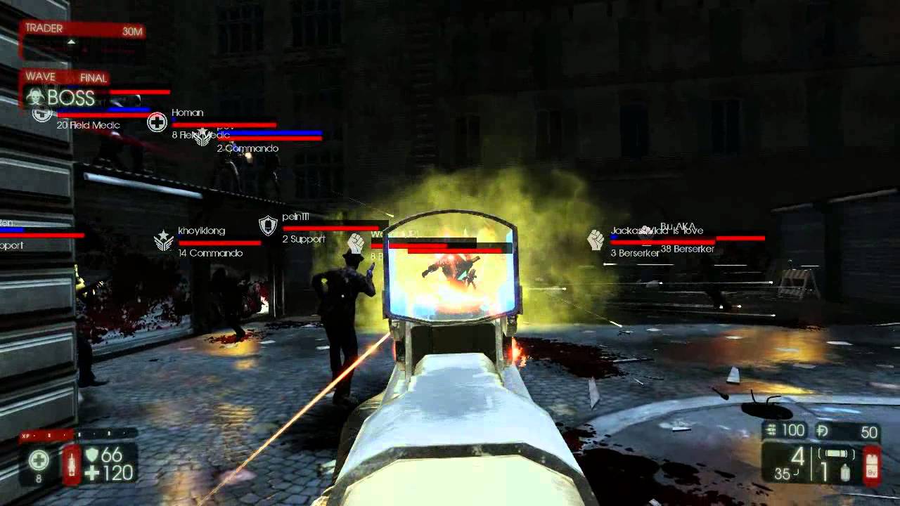 Killing floor 2-100 players vs Hans