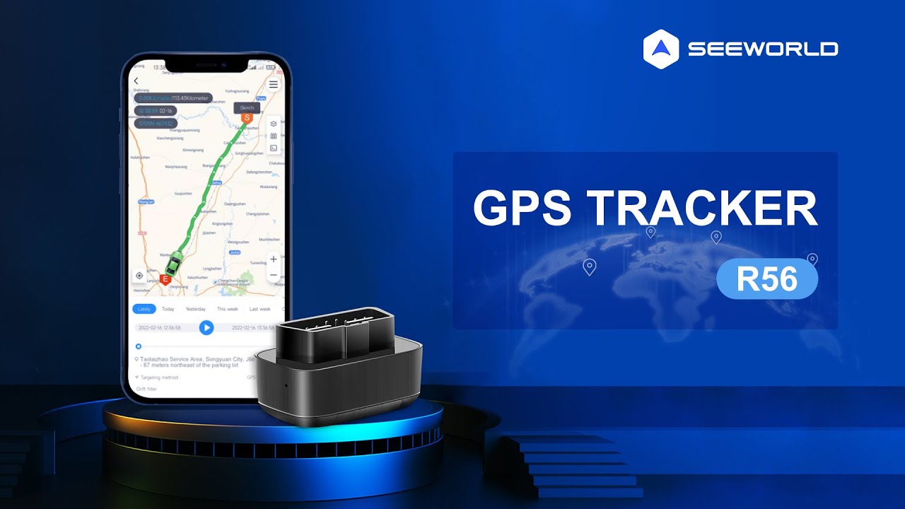 SEEWORLD | R56 Plug & Play OBD Tracker with Location, Tracking, Reporting, and Security Capabilities
