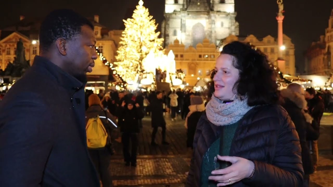 Europe's fairytale! Christmas market in the heart of Europe - Prague. Meet Manuela