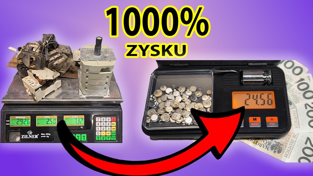 Odzysk srebra, daje duży zysk!