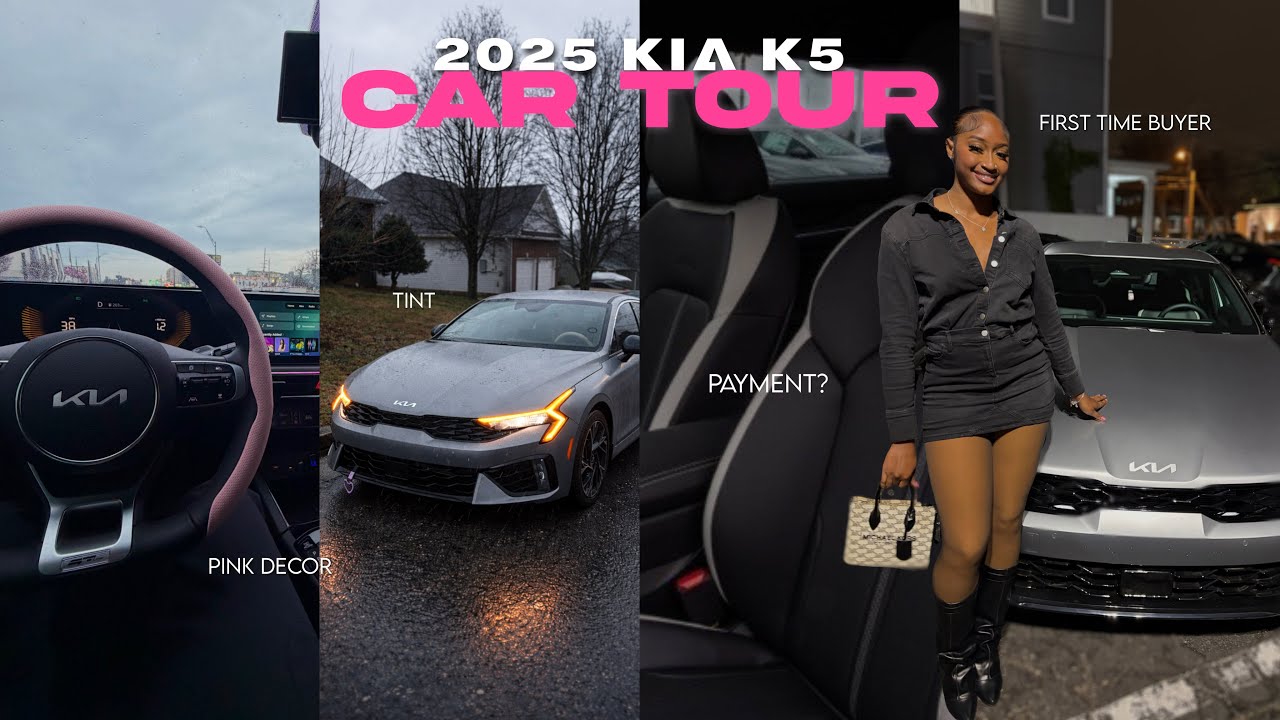 Kia K5 GT-line 2025 года: обзор нового автомобиля 🚗 | Я купила свою первую машину в 21 год | розо...