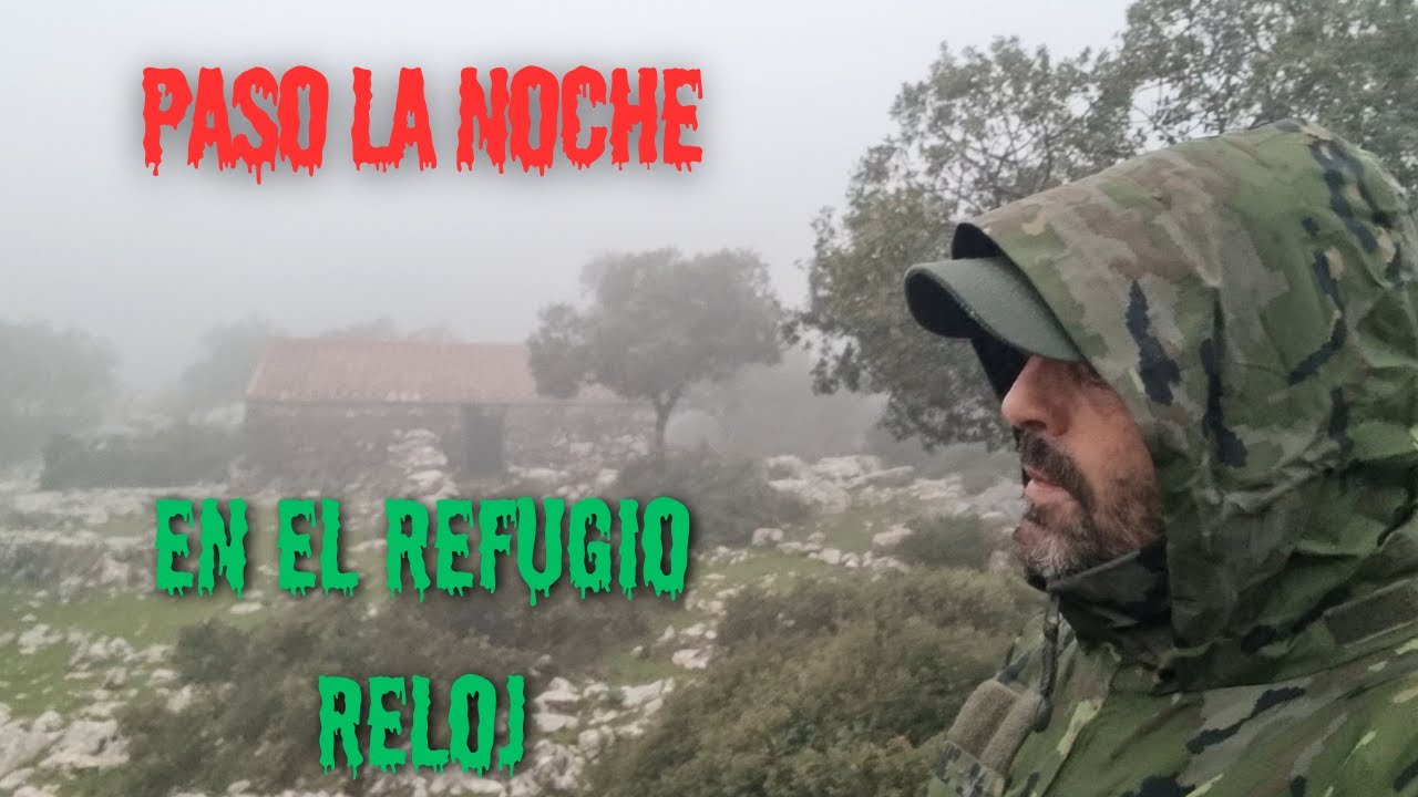 NOCHE EN SOLITARIO en el Refugio del Reloj 🏕 #vivac #pernocta #villaluenga #grazalema #refugio