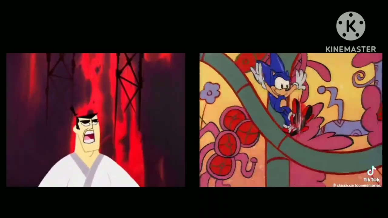 Samurai Jack And Aventures of Sonic The Hedgehog Theme Song Mix