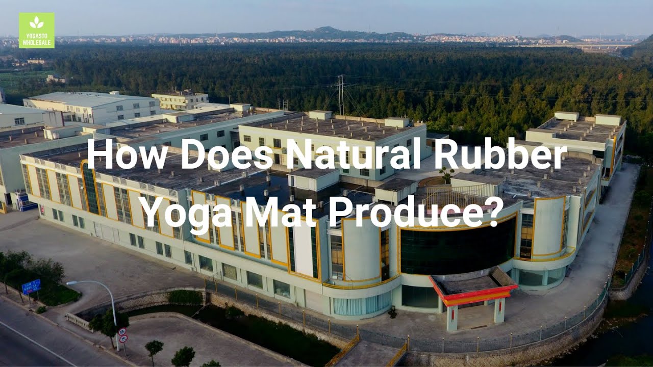 How Does Natural Rubber Yoga Mat Produce? | Factory Inside Look
