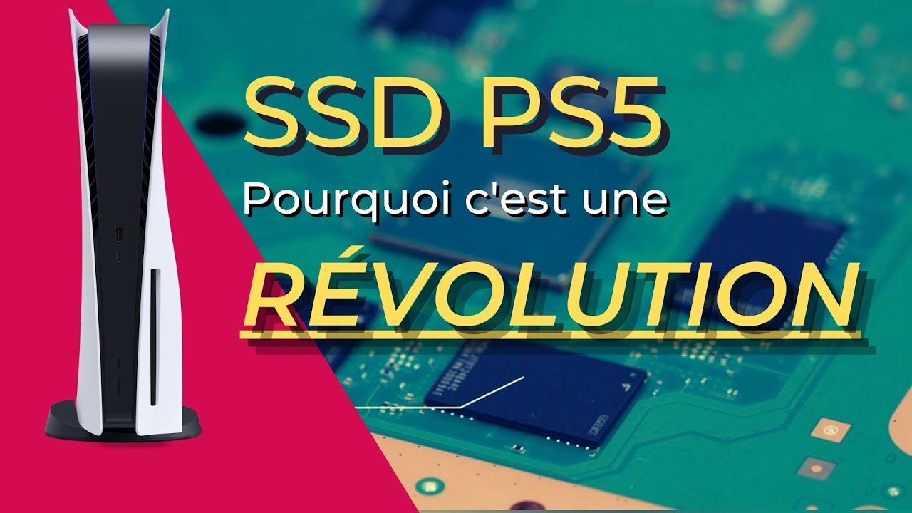 Explication SSD Playstation 5 : pourquoi il est révolutionnaire ! (potentiellement)