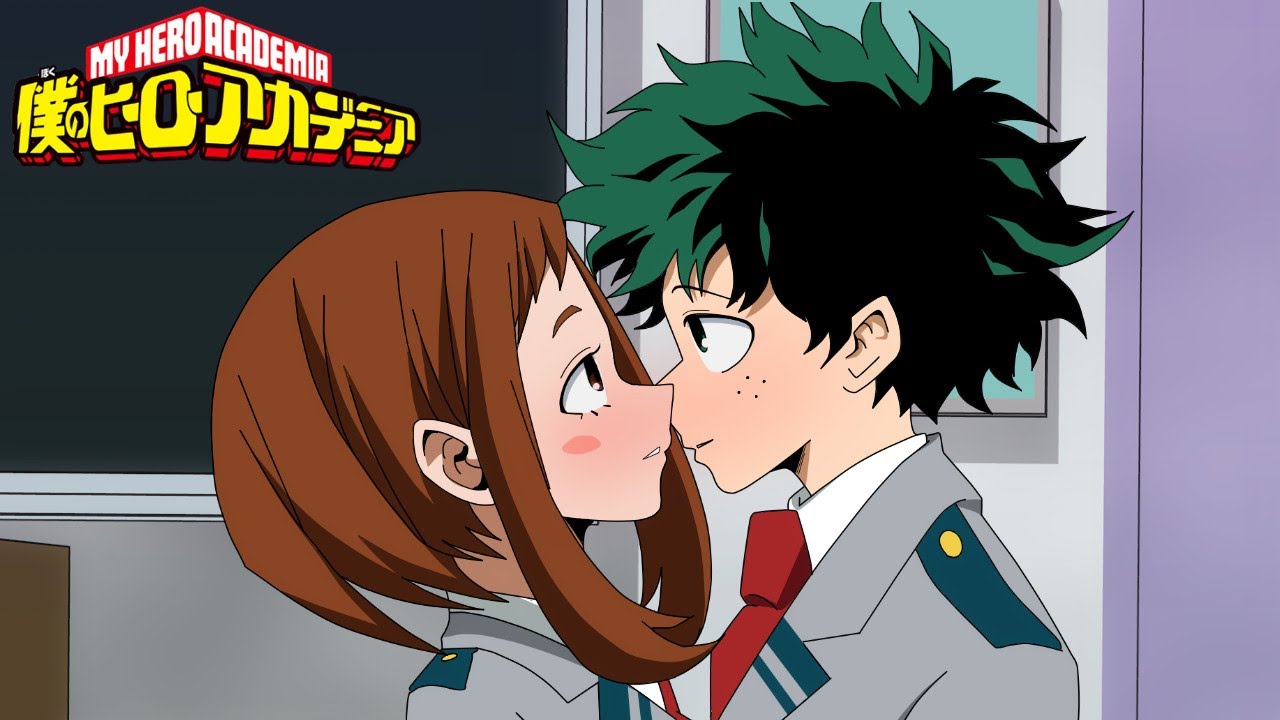 ❤️ Deku x Uraraka beso ⭐