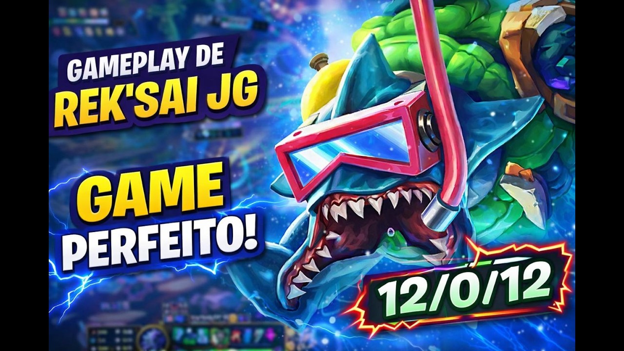 GAME PERFEITO DE REK'SAI JG | 12/0/12 - GAMEPLAY COMPLETA