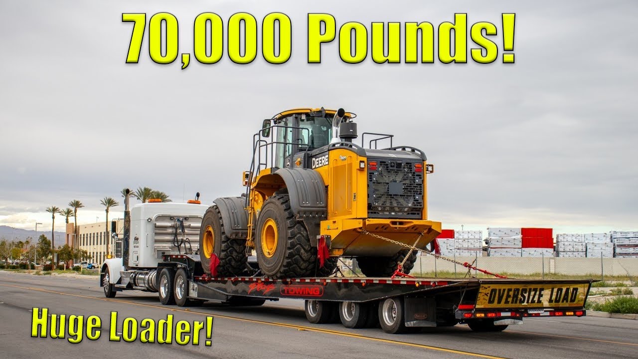 Moving HUGE Loader! | JD844K-lll - 70,000LBS