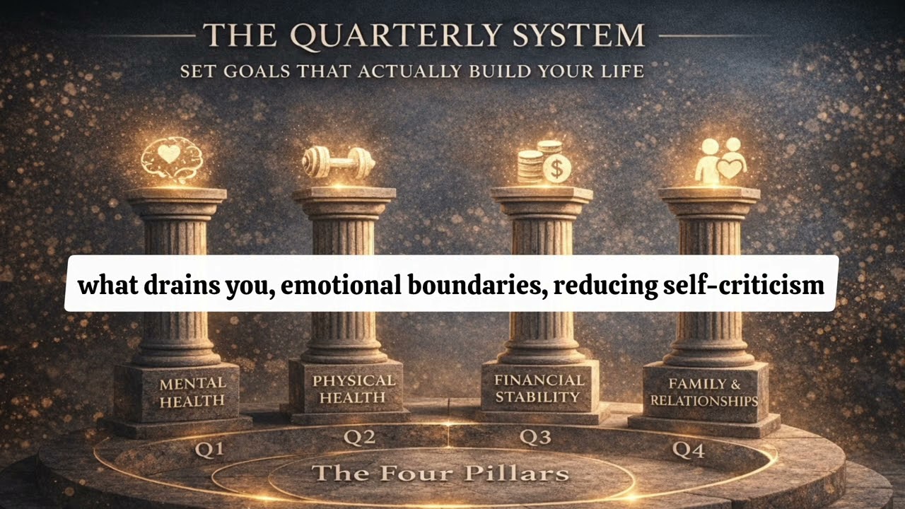 How to Set Goals for 2026 the Right Way — The Quarterly System That Protects Your Mental Health