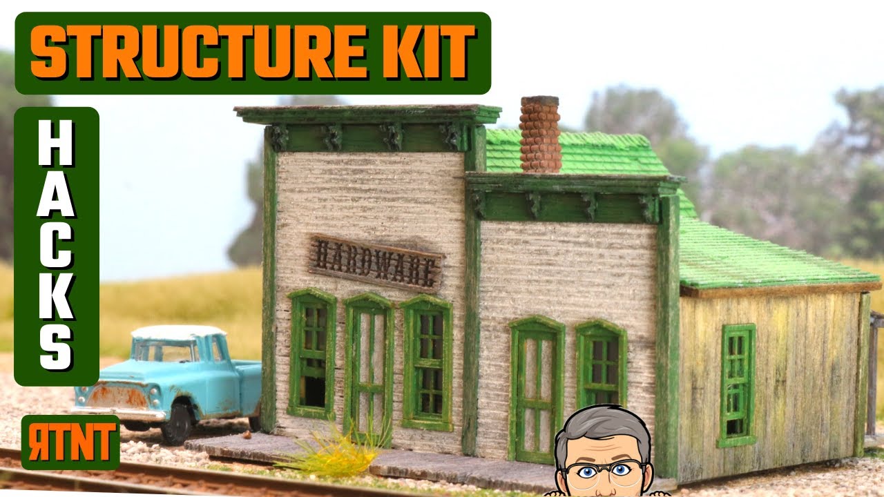 Model Railroad Structure Kit Hacks