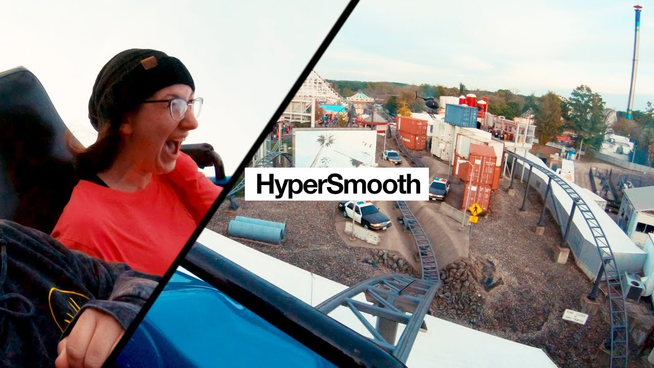 GoPro: HERO7 #HyperSmooth - Rollercoaster in 4k60p