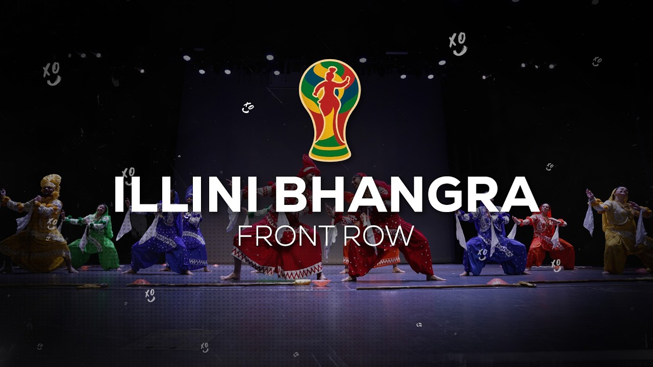 Illini Bhangra | Front Row | Crossroads of Bhangra 2026 | Groove with XO
