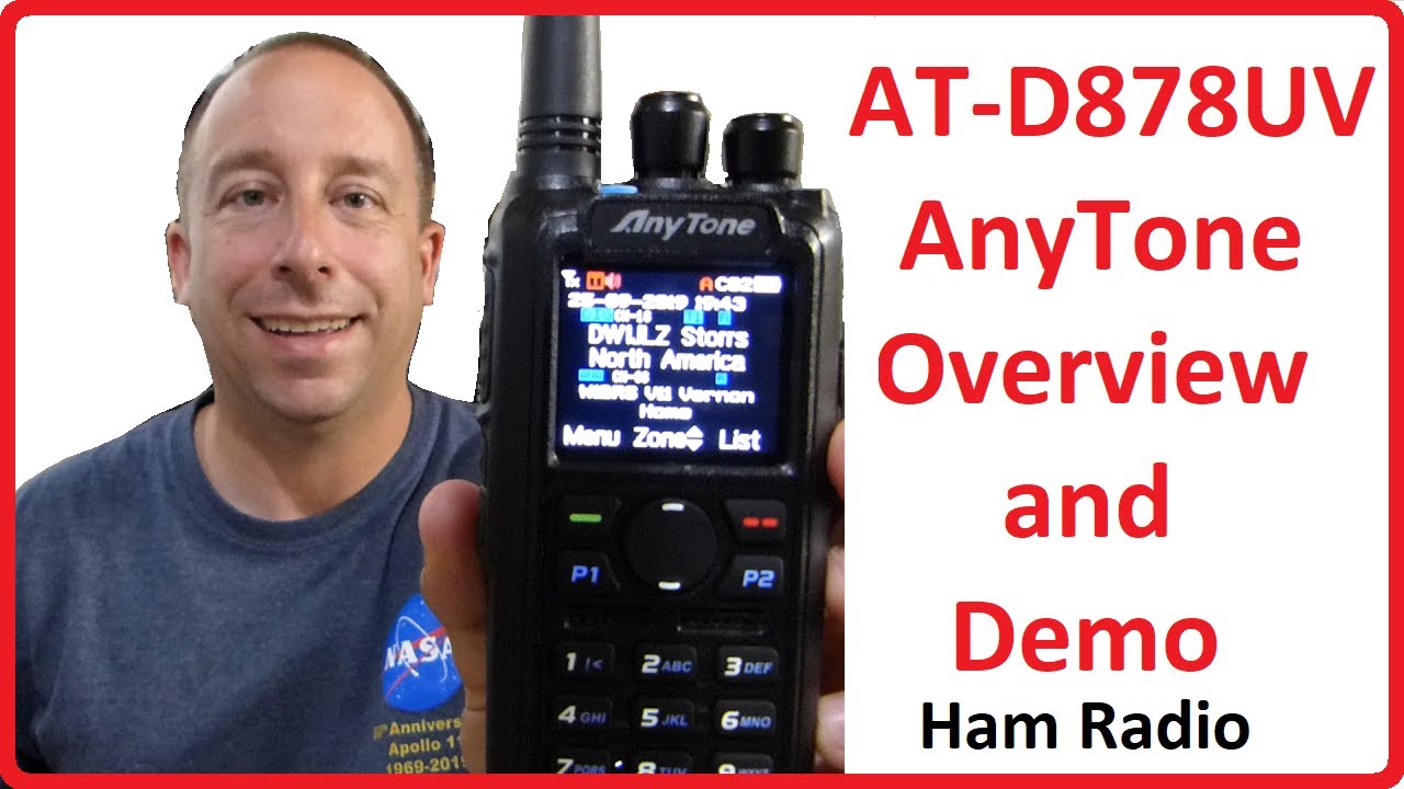 Обзор любительского радио Anytone AT-D878UV DMR HT: демонстрация и первые впечатления