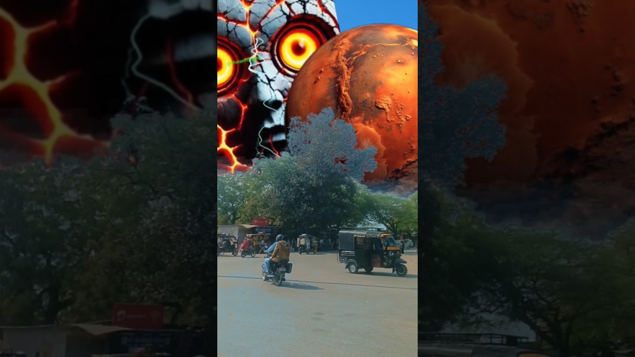 the oppressive universe 😨❗ the mercury plenet 😱❗#viral #planet #vfx #shorts #trending