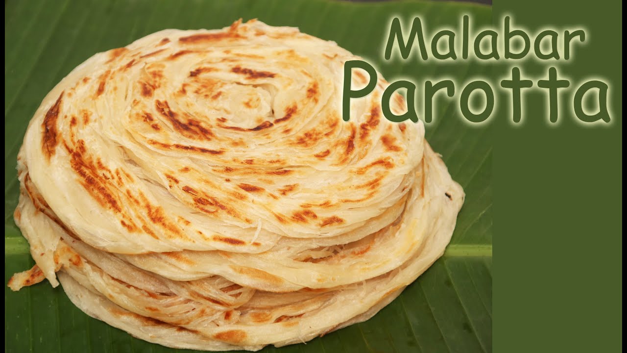 Malabar parotta|Kerala Porotta|Flaky Ribbon Pancake|Layered Flat Bread|How to make Homemade parotta|