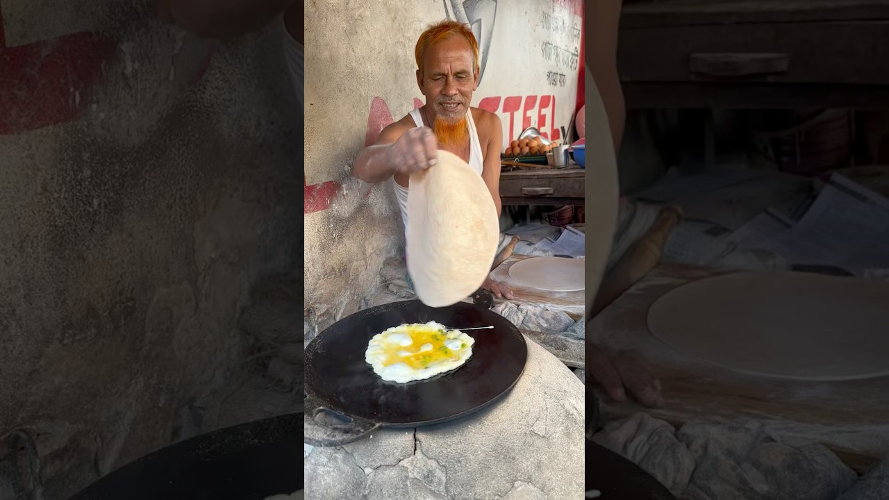 Street-Style Egg Paratha Live Cooking | Healthy & Delicious 