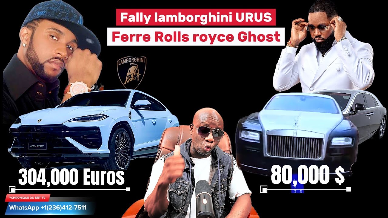 Fally Ipupa Vs Ferre gola Lamborghini et Rolls Royce Verite sur le prix et Model