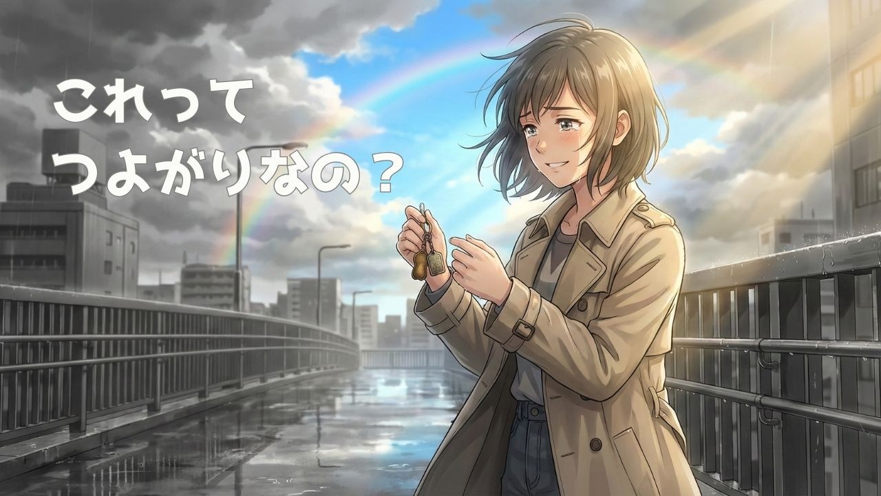 本当は強がっているのかな？/モノクローム