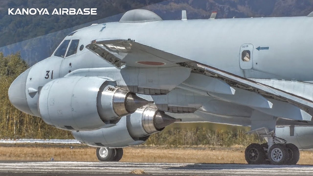 [9Minutes] MILITARY Plane Spotting TAKEOFF & LANDING at JAPAN (KANOYA AIRBASE) 4K