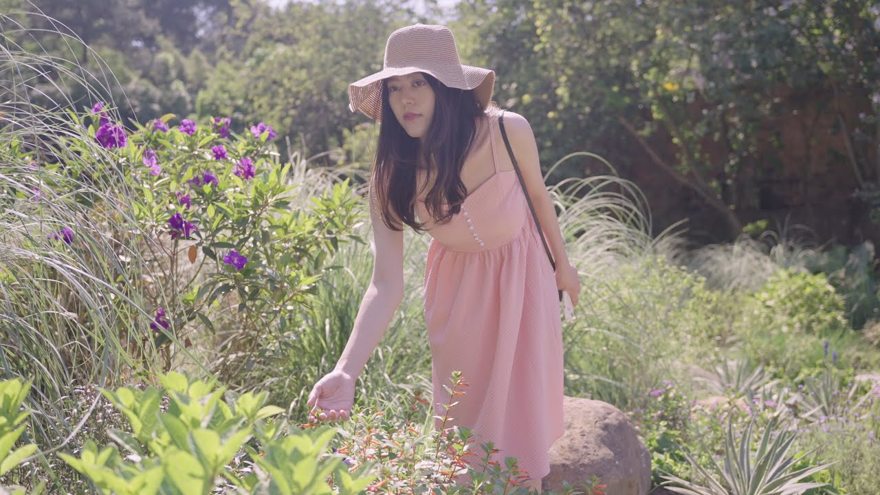 4k beauty portrait video/美女户外视频写真