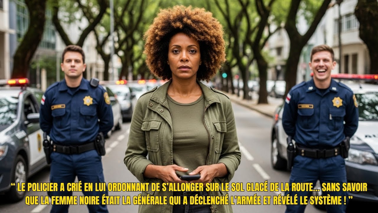 Le sergent a MENOTTÉ la FEMME NOIRE par ERREUR sur la ROUTE… sans SAVOIR qu’elle ÉTAIT une GÉNÉRALE!
