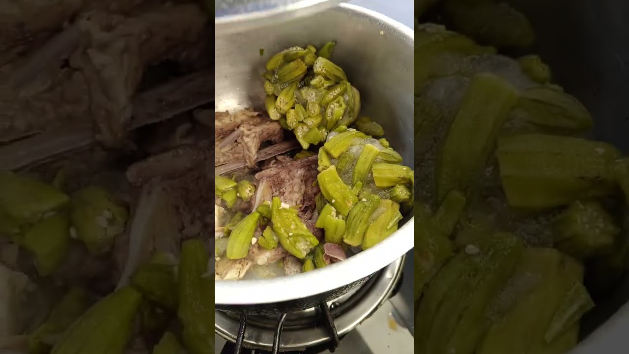 السلام عليكم شونكم مرك بامية على طريقتي سهمكم العافيه 