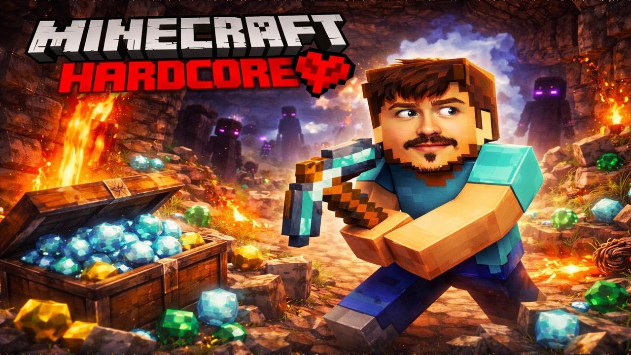 Minecraft Noob Plays Hardcore Till Victory