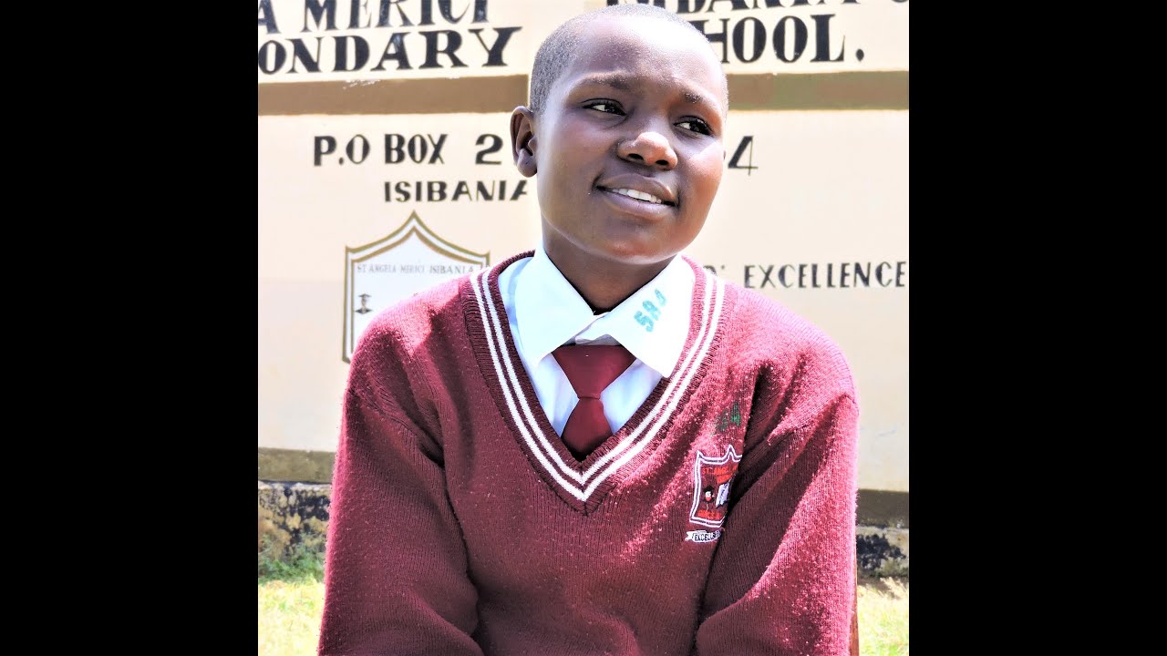 Interview with Beatrice Awuor at St Angela Merici Isibania Girls Secondary School