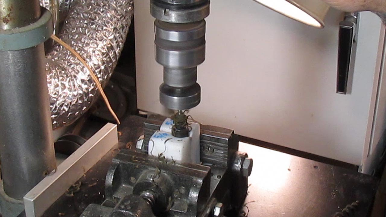 Using The Tenon Cutting Tool on a Molded Vulcanite Tobacco Pipe Stem: Part 2