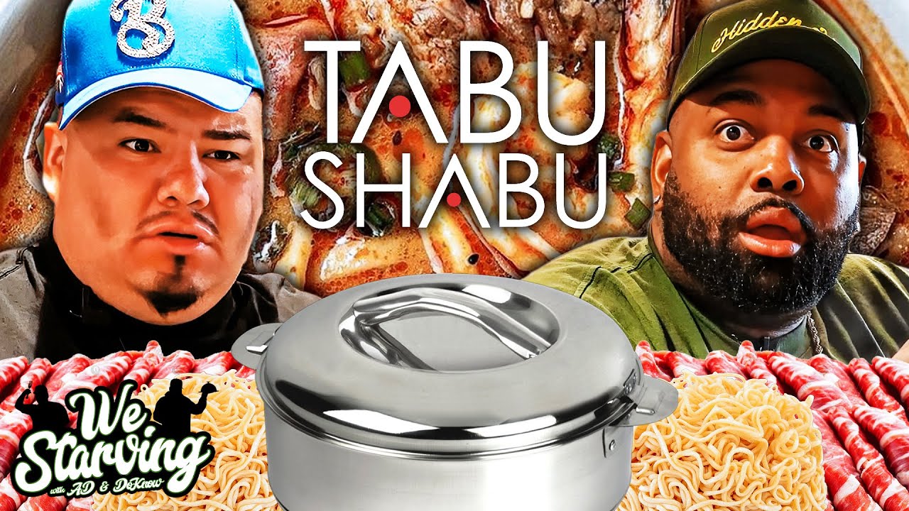 We Thought We Knew Japanese Hot Pot Until We Tried Tabu Shabu! | We Starving