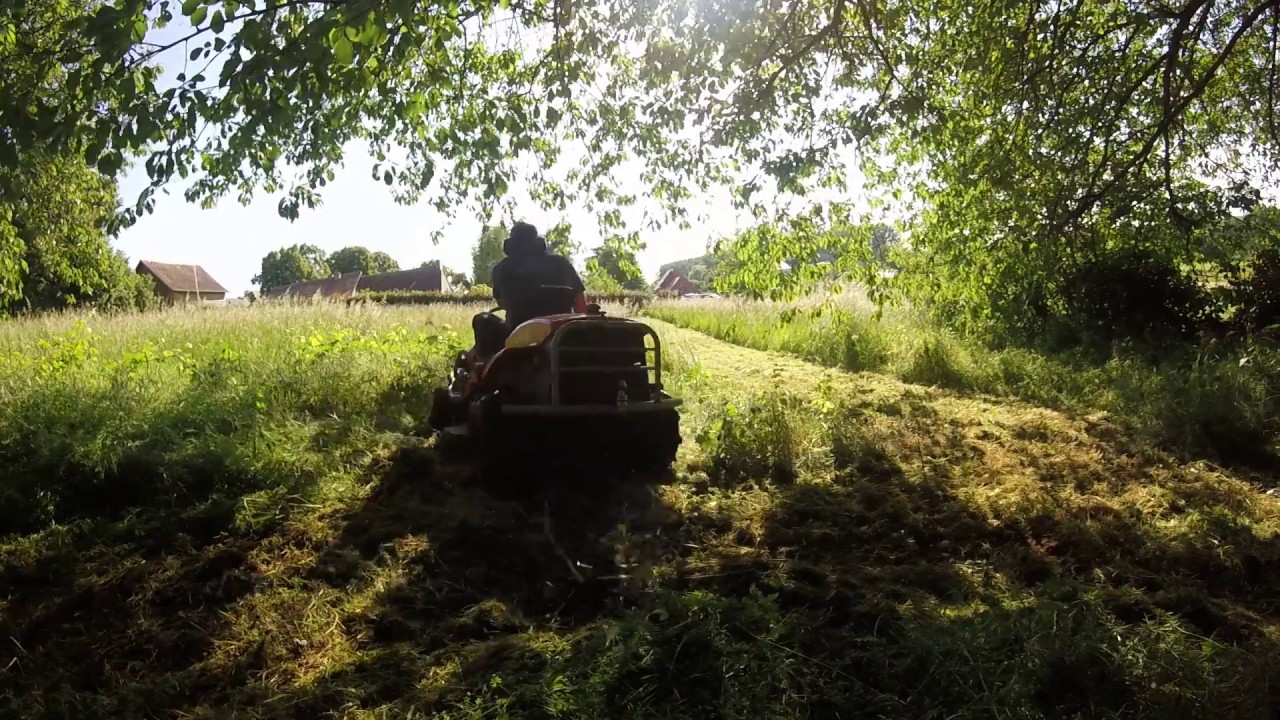 Lawn mower Crossjet,  débroussaillage 1