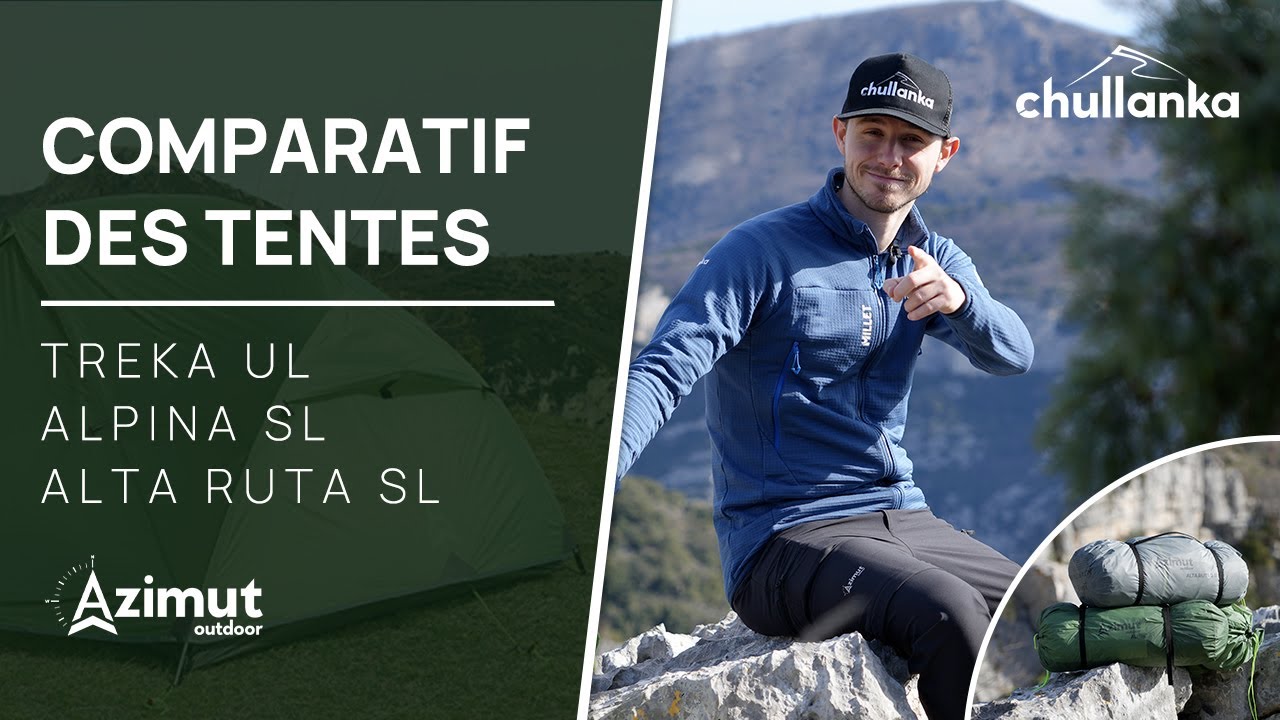 Comparatif des tentes TREKA 2 UL,  ALPINA 2 SL et ALTA RUTA 2 SL | Azimut Outdoor