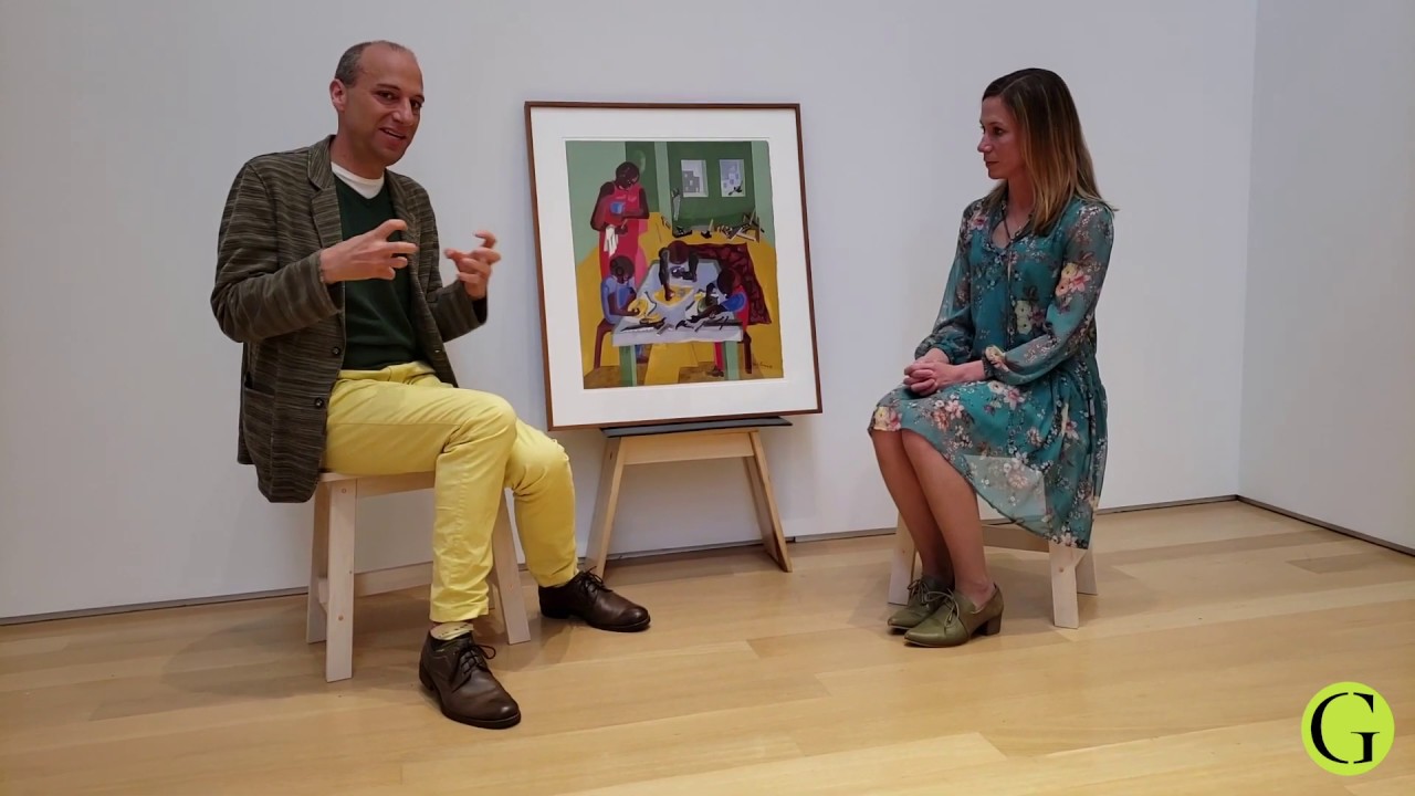 Inside the Gund: Jacob Lawrence's The Builders Family