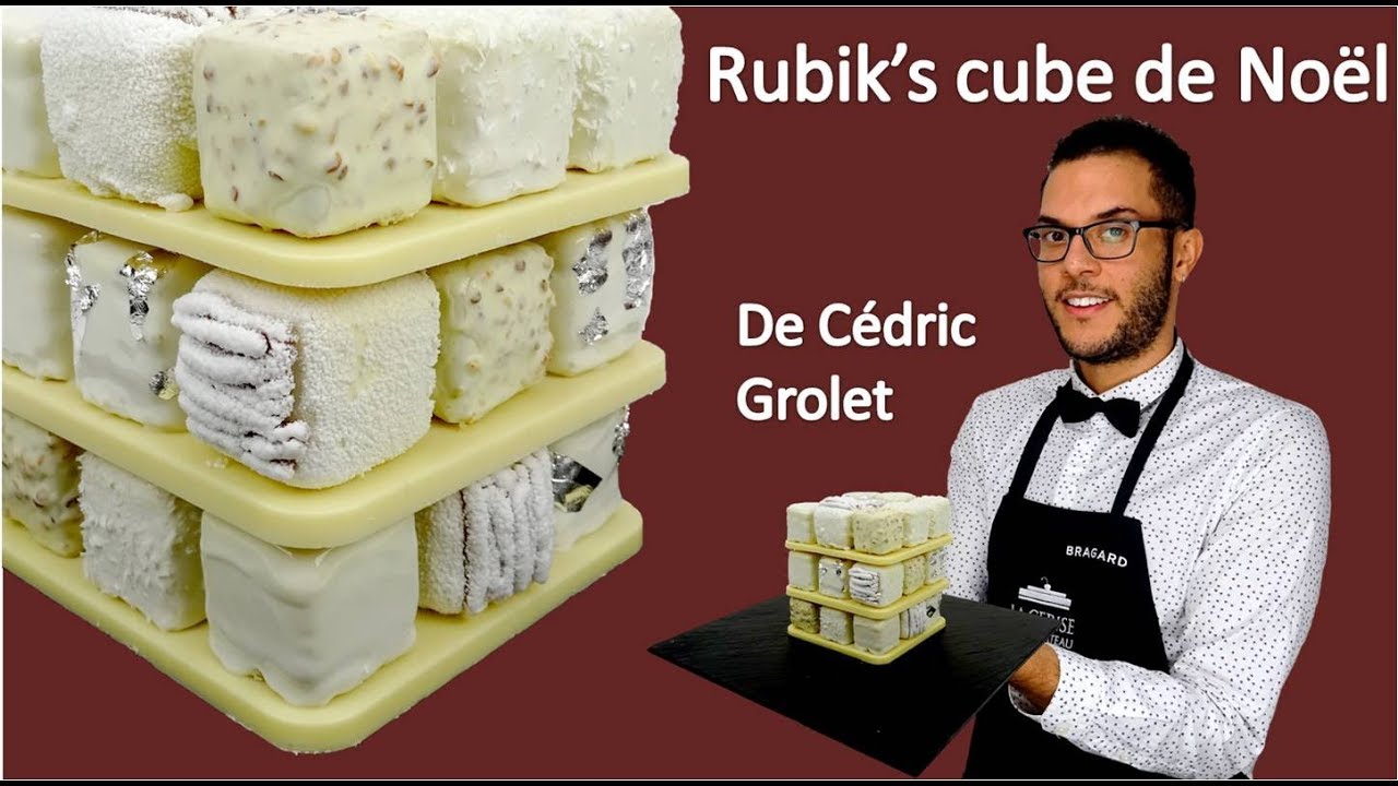 recette RUBIK'S CUBE de CEDRIC GROLET/ Cédric Grolet's rubik's cube (EN subs)