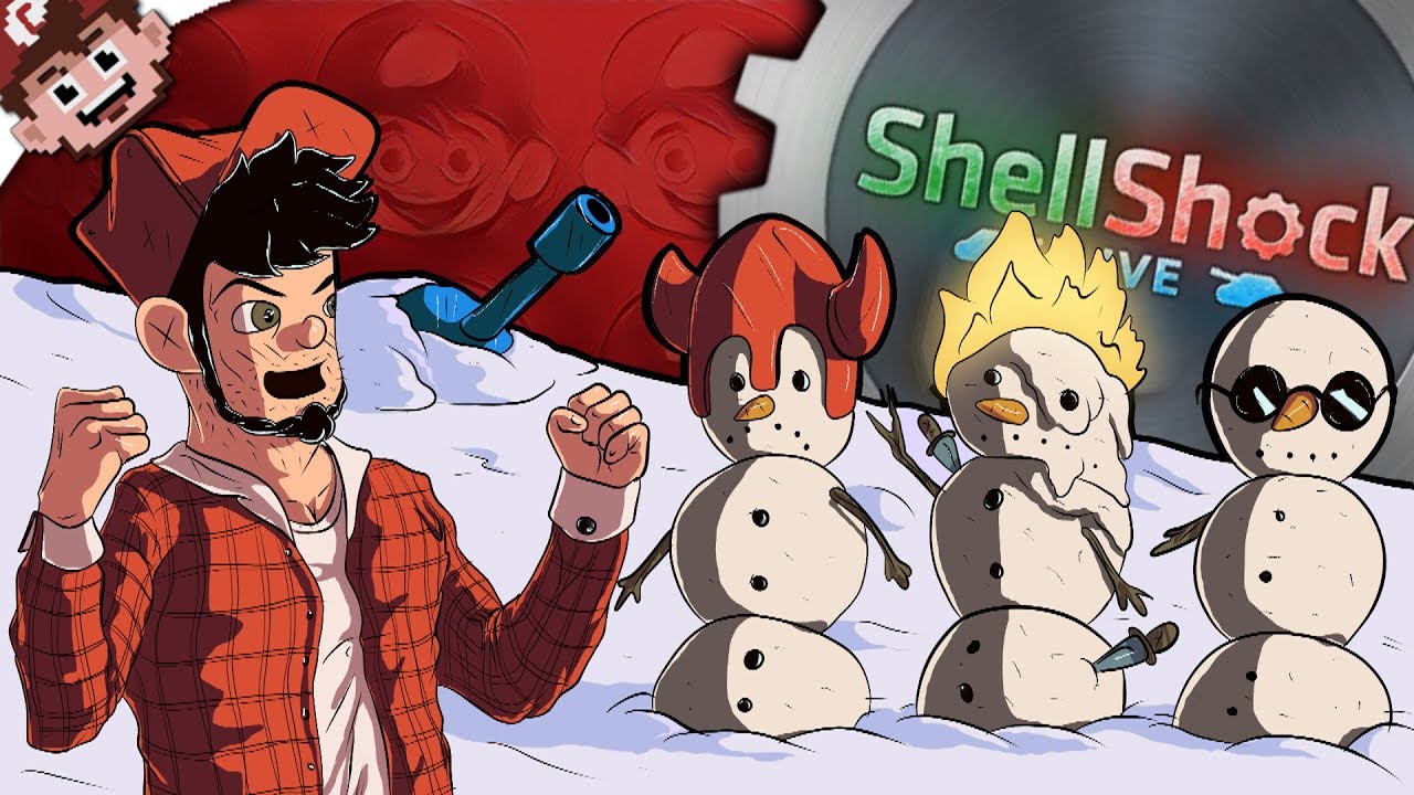 The POWER of FROZEN CHAOS! | BIG DAMAGE GAMES!! (Shellshock Live w/ Friends)