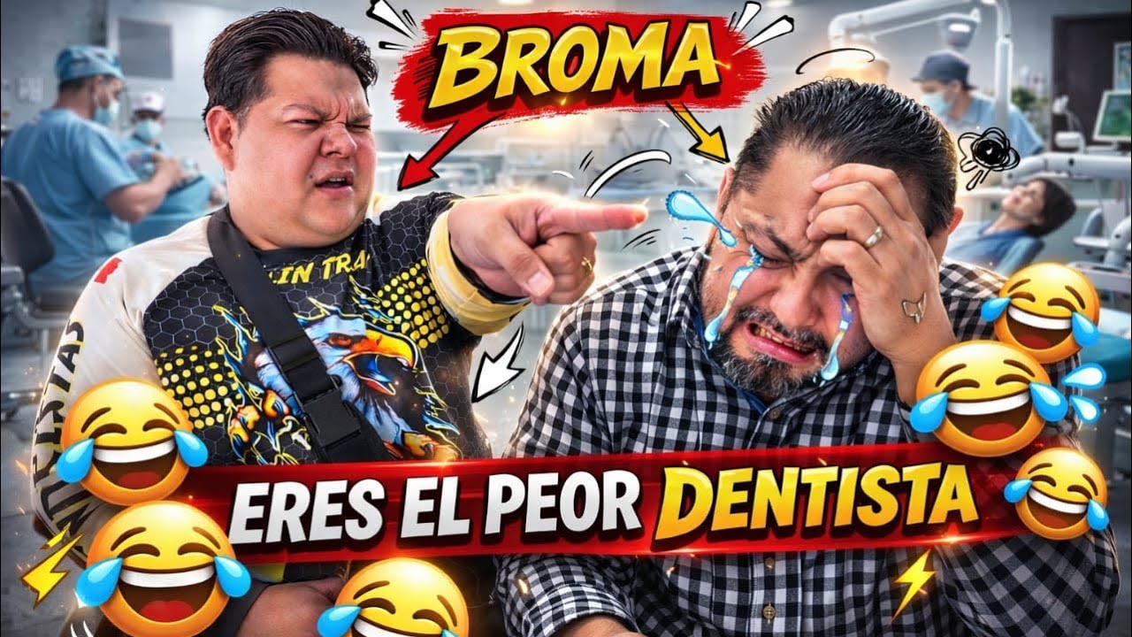😈😡🦷LE HAGO CREER QUE ES EL PEOR DENTISTA 😂😈// casi llora 