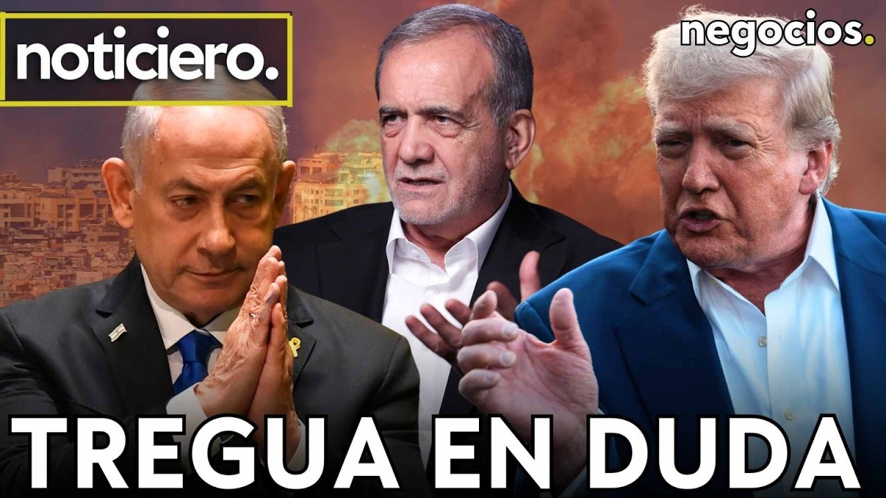 NOTICIERO: Ir&aacute;n cruza una l&iacute;nea roja y se la juega a EEUU, Trump frena a Netanyahu y Rusia advierte