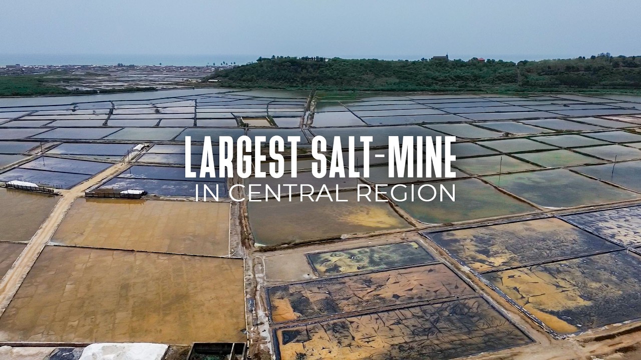 Largest Salt-mine in Central Region of Ghana 🇬🇭| Elmina