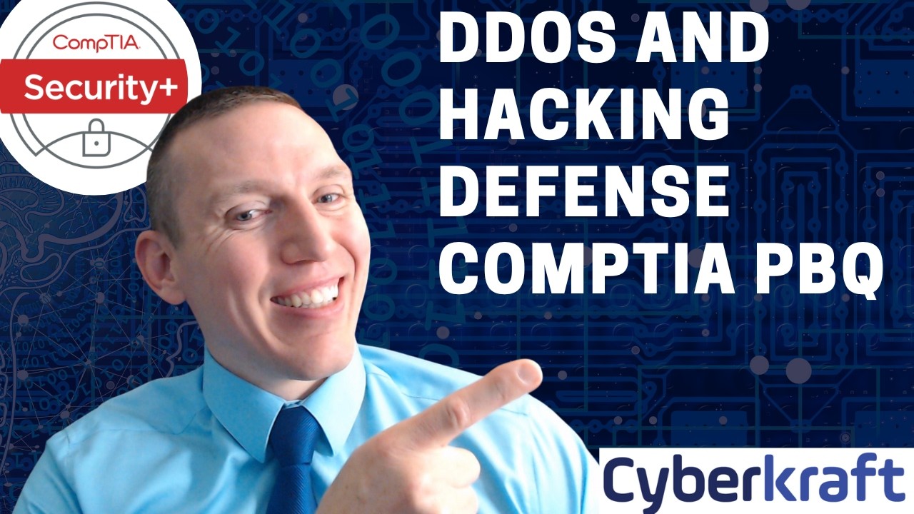 Protecting Against DDoS and Hacking Attempts - CompTIA PBQ - Security+ CySA+ CASP+ SecurityX