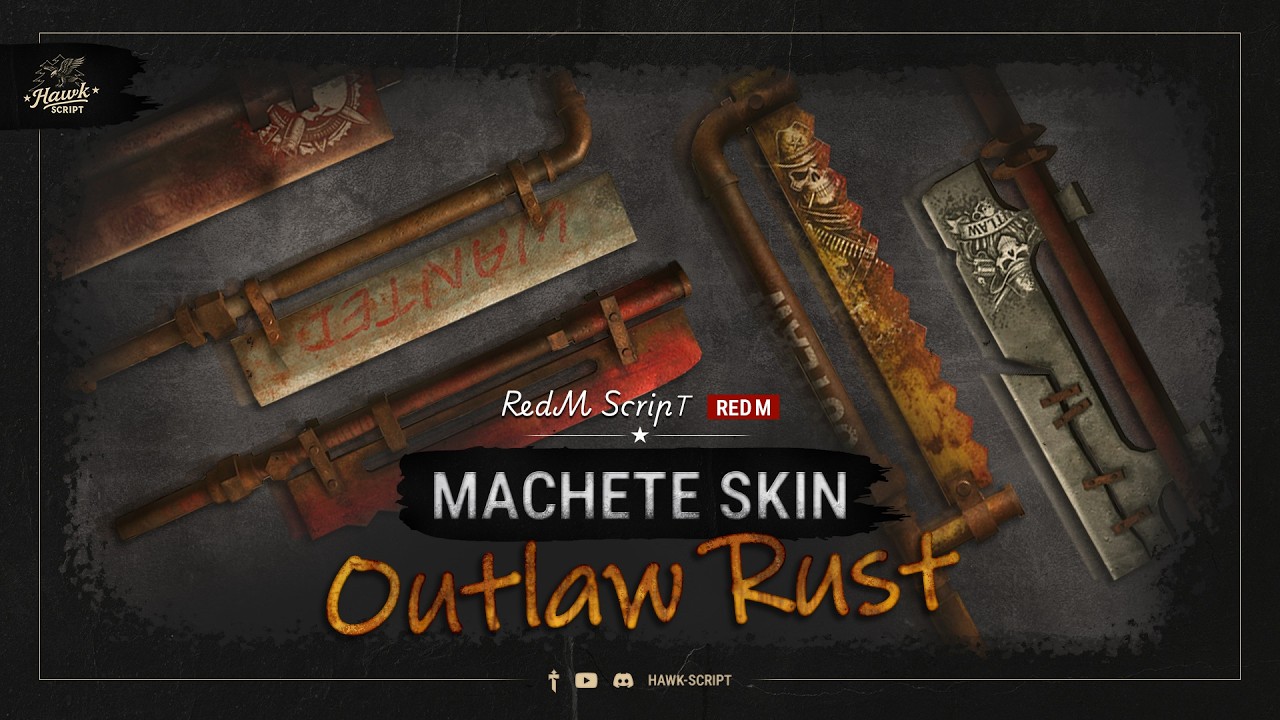 Machete Skin │ Outlaw Rust - Redm Script