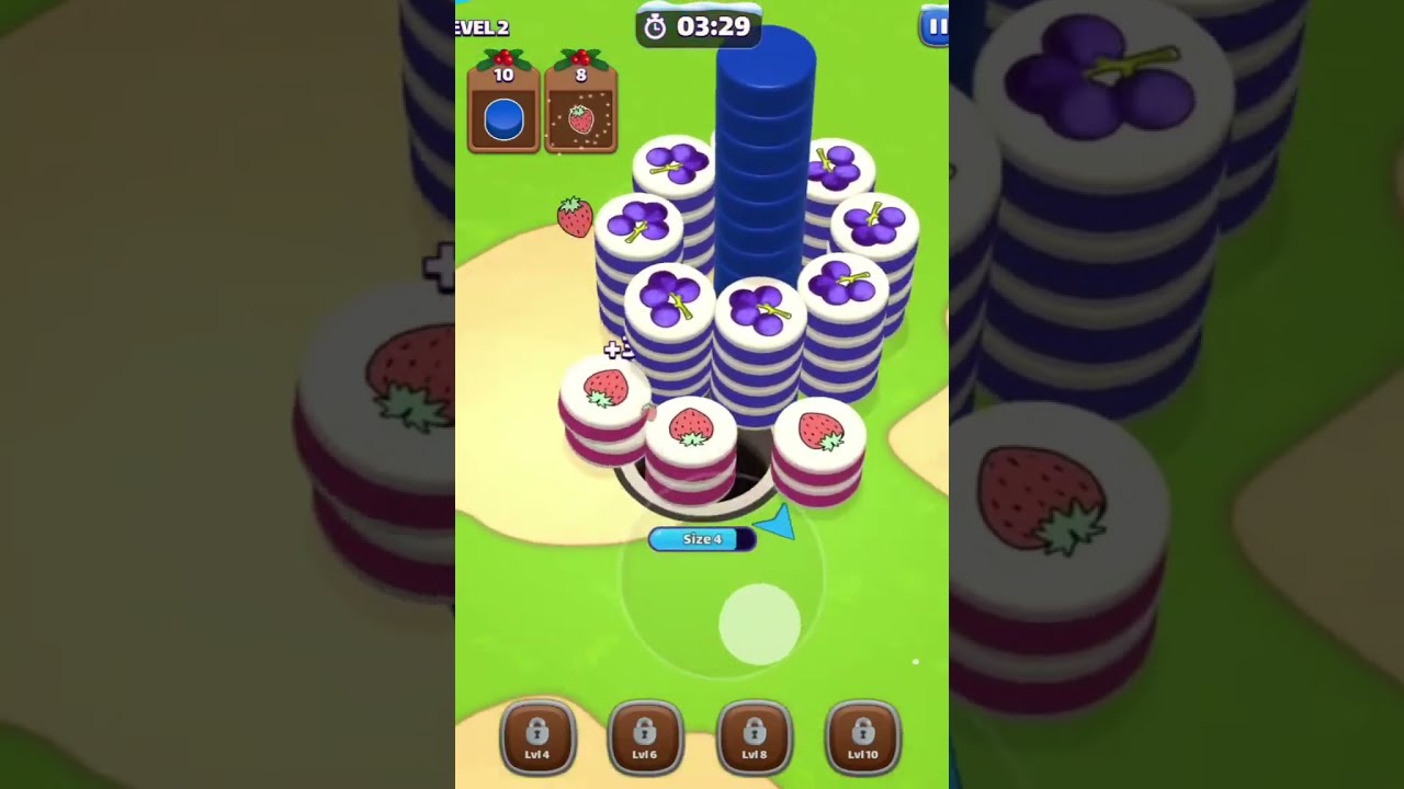 A Relaxing Game of Tiles in Hole #asmr #gameasmr #gameplay #appgame #relaxingasmr #relaxinggameplay