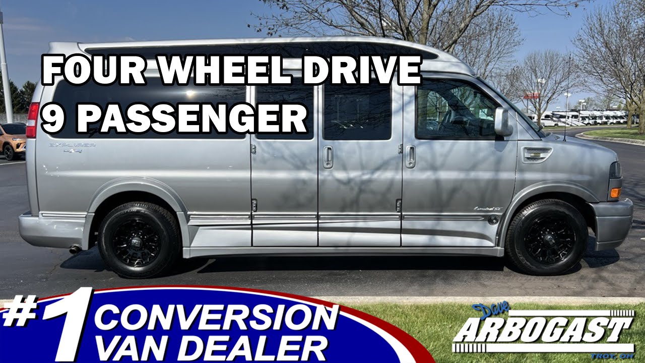 2017 GMC Conversion Van Explorer Limited SE 9 Passenger 4WD UP34804 | Dave Arbogast Conversion Vans