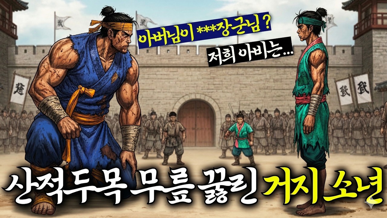 산적두목을 무릎 꿇린 누더기 소년 | 전설 | 야담 | 설화 | 옛날이야기 | 민담